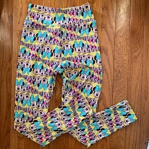 Minnie Mouse Lularoe Tween Leggings